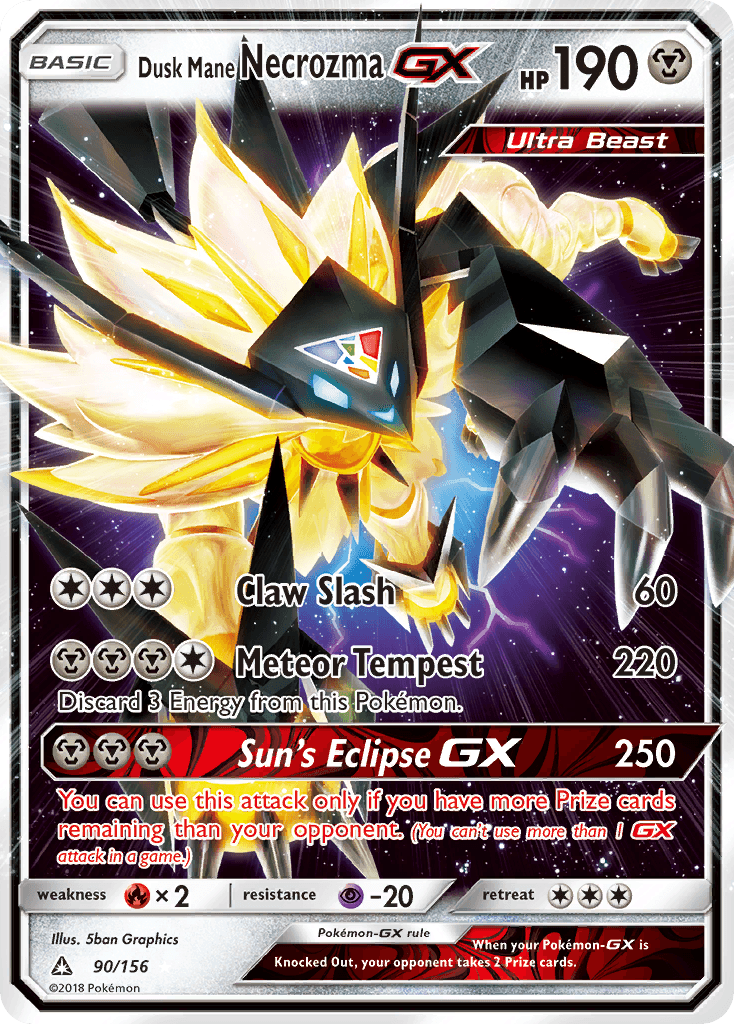 Necrozma Dusk Mane
